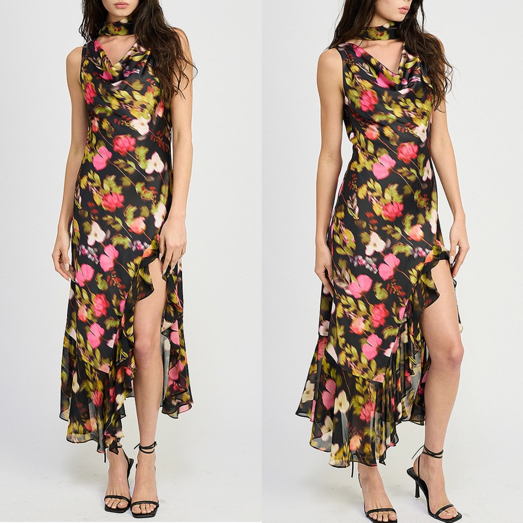 Anthropologie En Saison Maura Midi Dress